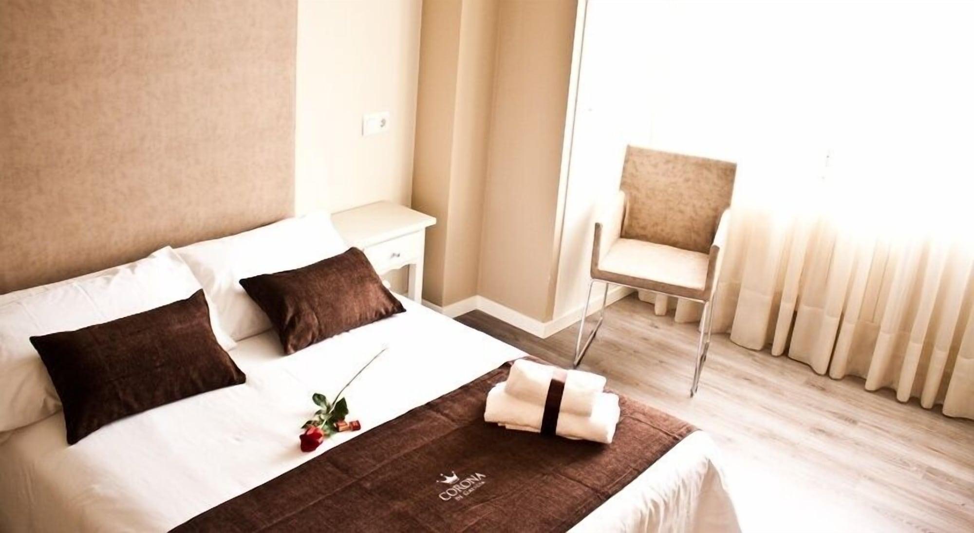 Hotel Corona De Galicia Valga Buitenkant foto